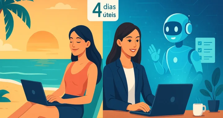 Trabalhar Menos, Produzir Mais: Como a IA Está a Permitir a Semana de 4 Dias Úteis